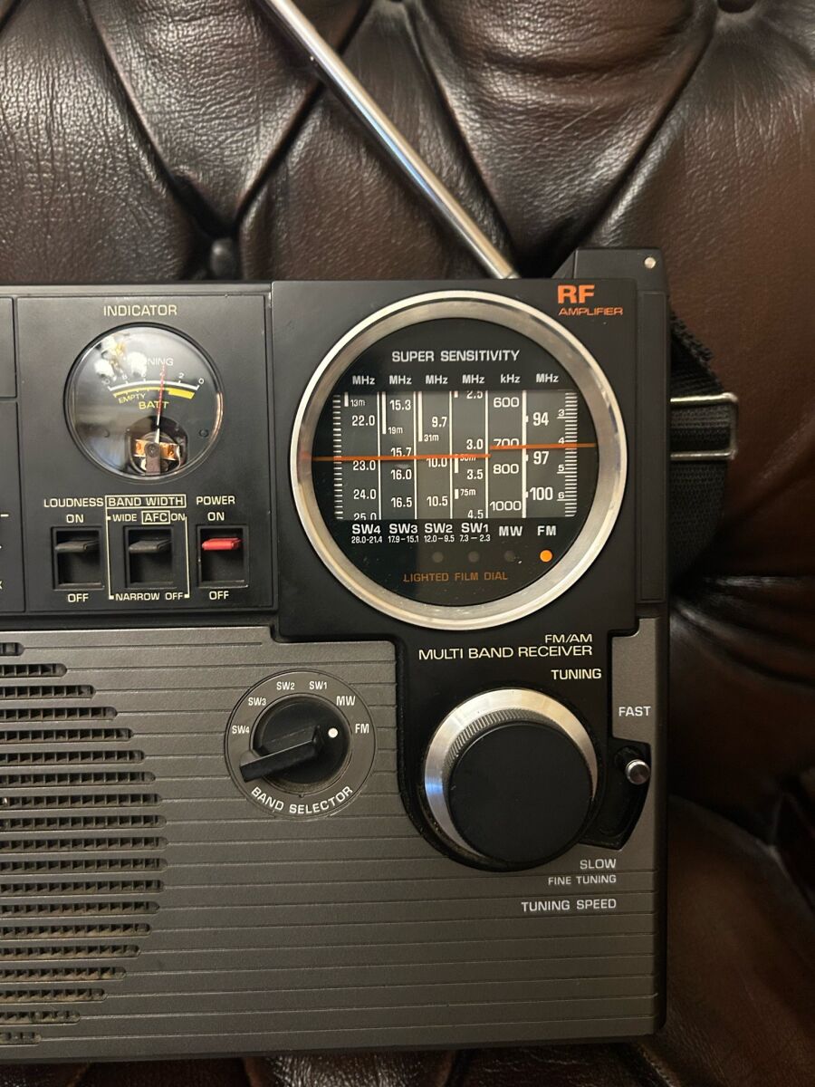 Sanyo RP 8700 vintage multiband radio used - € 80,00 - Vendora.cy