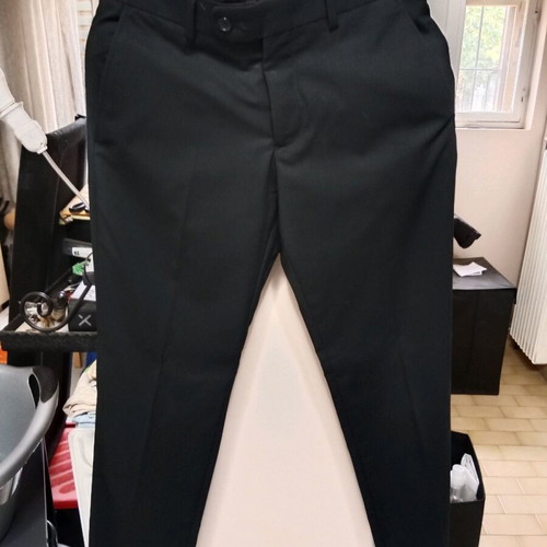 Antonio Miro black men's pants made to order, size XS and S with belt