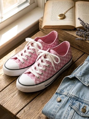 Sneakers Sinsay νούμερο 40 σαν καινούργιο, ροζ