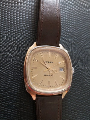 Vintage αντρικό ρολόι quartz μεταχειρισμένο