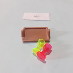 Playmobil tray and glasses 456 like new