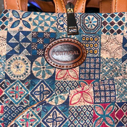 Backpack cork colorful, new