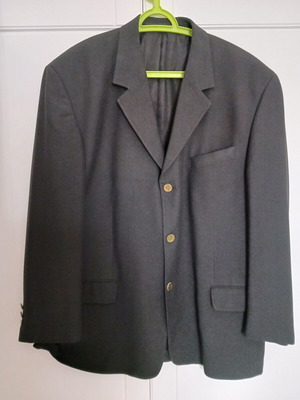 Axion black men's lined jacket new, size 52 (L/XL)