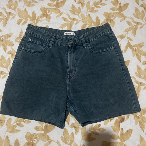 Pull&Bear Mom Fit Shorts XL Used Dark Green