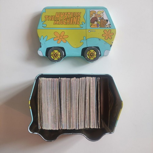 Scooby-Doo card collection used, 225 cards with DeAgostini collectible truck