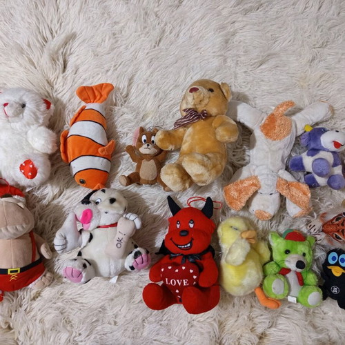 Teddy bears like new, pack of 14 assorted