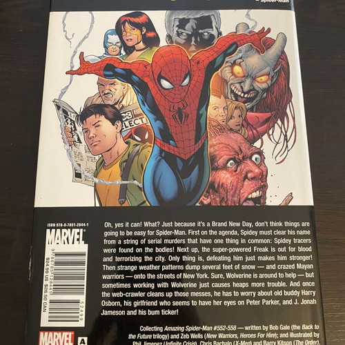 The Amazing Spider-Man Brand New Day Vol. 2 Hardcover new Marvel Premiere Edition