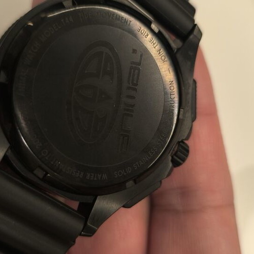 Animal T44 Marine Tide Watch like new, 200ATM, black