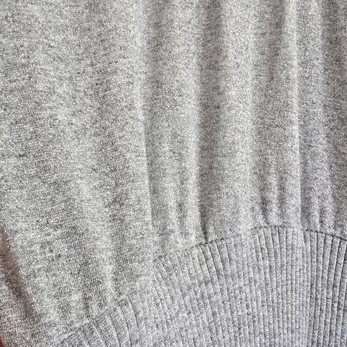 Caramella grey silver blouse S/M