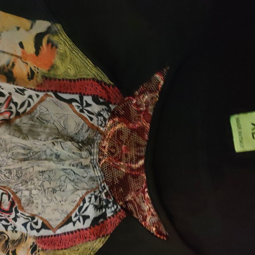 Women's multicolor blouse dress like new, made in Italy