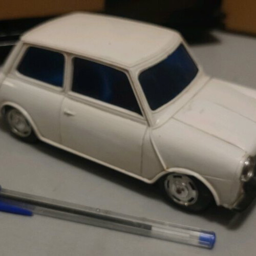 Mini Couper misclot toy used for restoration