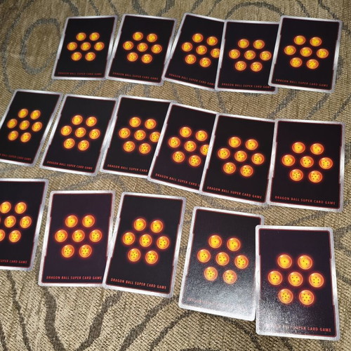 DragonBall 16 cards used