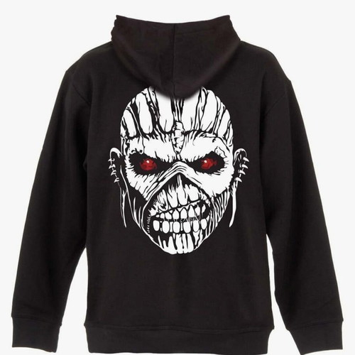 Iron Maiden Book Of Souls Fruit of the Loom hoodie like new, size M