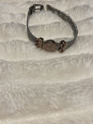 Loisir bracelet used, silver, with missing stones