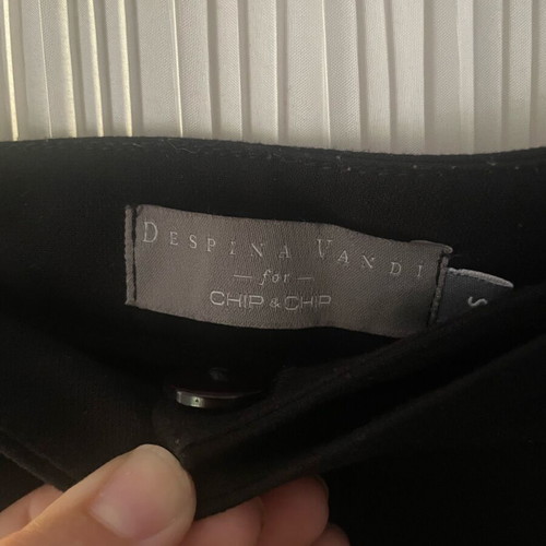 Despina Vandi Chip and Chip black pants like new, winter fabric