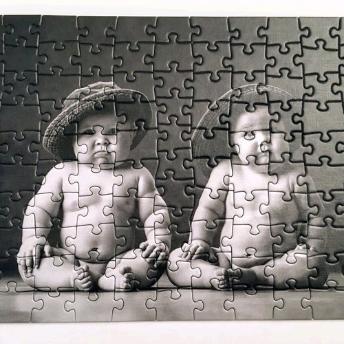 Anne Geddes black and white puzzle 111 pieces 21x29 cm new