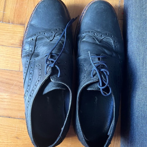 Commanchero Original men's moccasins used, black, size 42