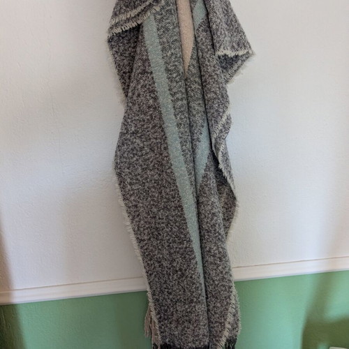 Scarf used, multicolored