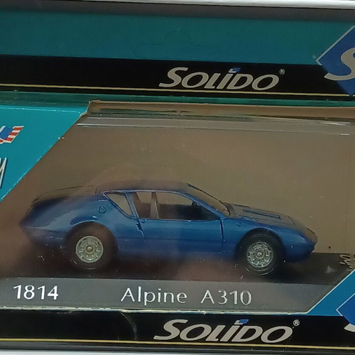 Modèle Réduit Alpine A310 1/43 - Bleu, édition Le Mans, En Métal, Occasion