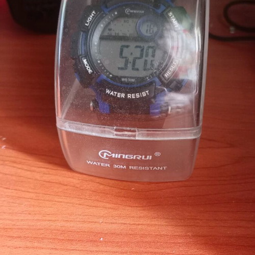 Mingrui waterproof watch new, black and blue