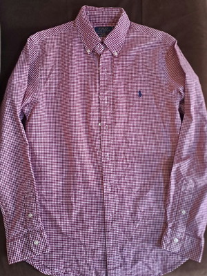 Ralph Lauren shirt new, size M, white and red