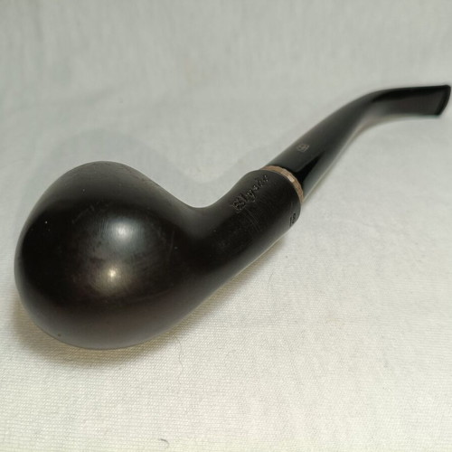 Elysee No.18 Tobacco Pipe with db Design Berlin Mouthpiece and .925 Silver Ring
