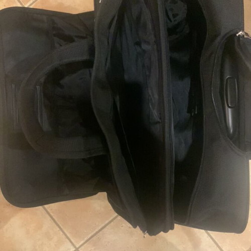 Fujitsu professional bag new with wheels and detachable strap