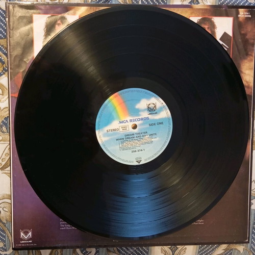 Dream Theater When Dream And Day Unite 1989 vinyl record like new
