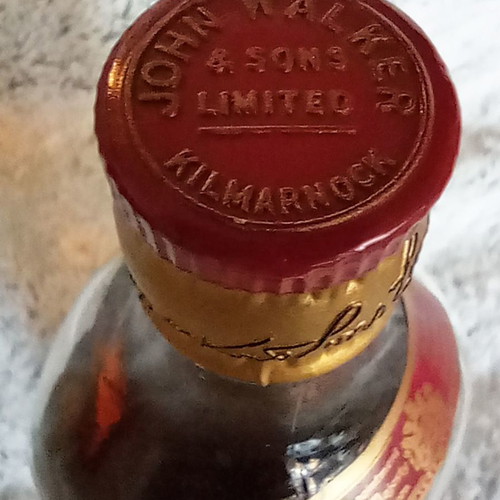 Johnnie Walker Red Label old bottling 1950s–60s 75cl 40% alc new