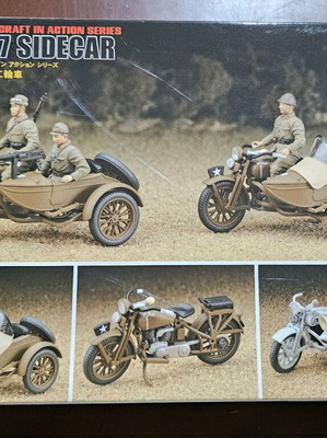 Type 97 Sidecar model kit Hasegawa 1/48 new