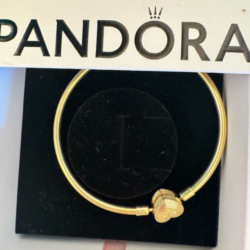 Βραχιόλι Pandora 20 cm σαν καινούργιο, χρυσαφί
