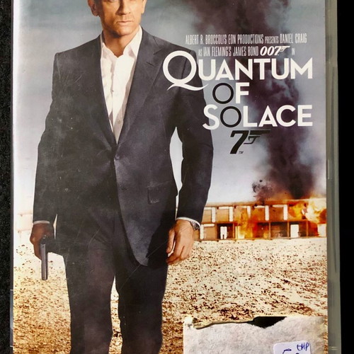 Quantum of Solace DVD used, action, adventure, subtitles