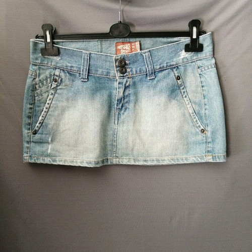 Mini vintage denim skirt Bershka size 40