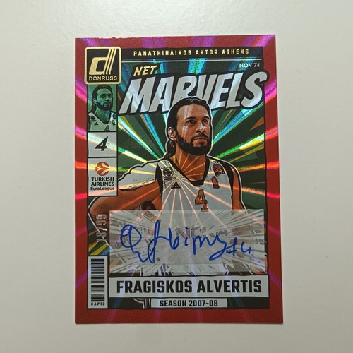 Alvertis Marvels Red card like new, limited 99