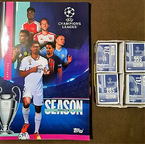 Topps Champions league 2023/24. 721/741 stickers. Only 20st missed!