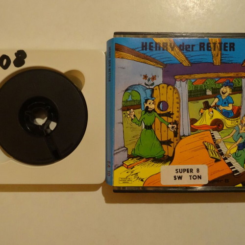 Henrik the Savior Super 8mm film like new, black and white, sound, 50ft