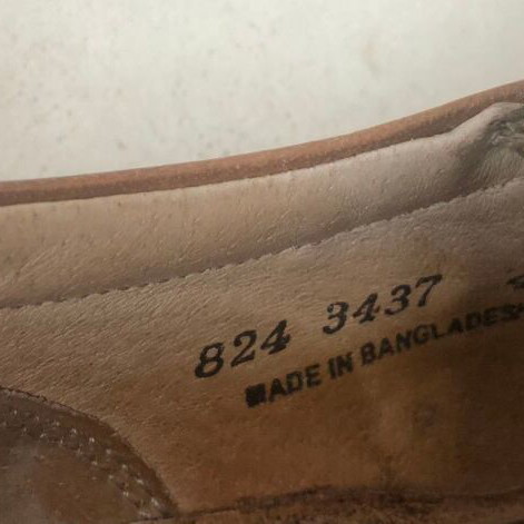 Bata men's shoes used, brown, size 42, slip-ons
