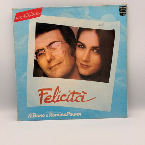 Al Bano & Romina Power Felicità vinyl record used