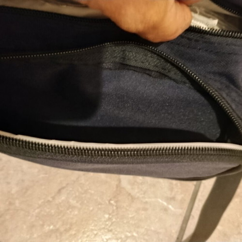Polo Double Cooler insulated lunch bag, navy blue