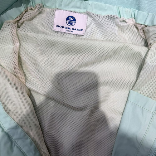 North Sails bomber jacket used, turquoise, men's M