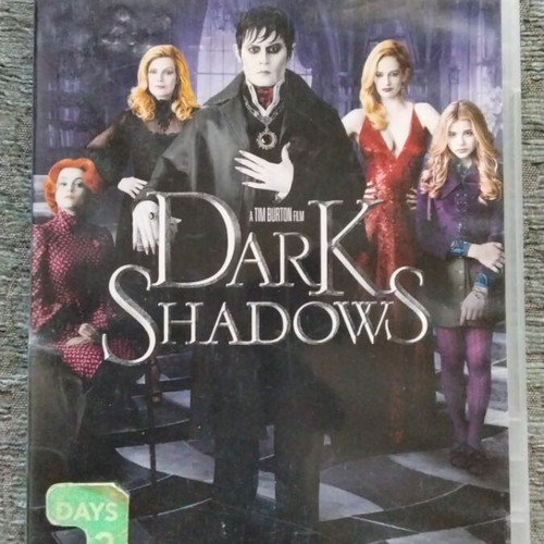 Dark Shadows DVD used with Greek subtitles by Tim Burton