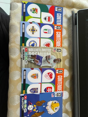 2026 Panini World Cup Adrenalyn XL lot 5 cards like new