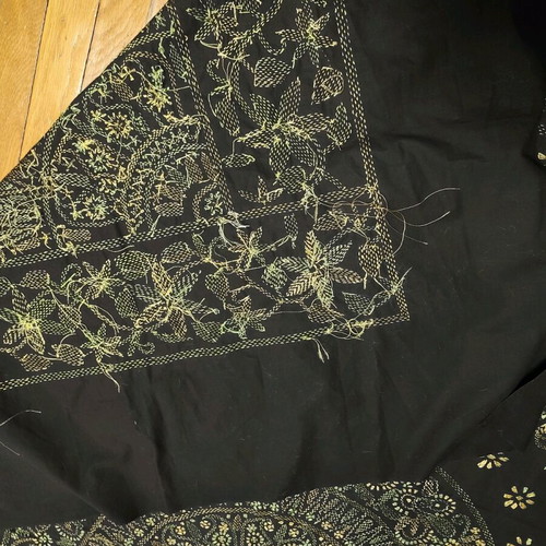 Handmade Indian throw like new 210x250