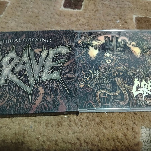 Grave Burial Ground CD used, metal album
