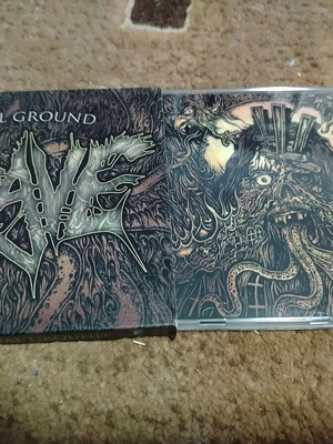 Grave Burial Ground CD used, metal album