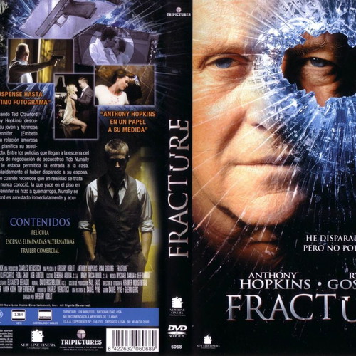 Fracture DVD new with Greek subtitles