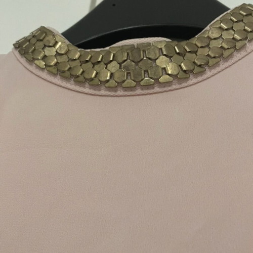 Lipsy London dress with open back like new, black and pink