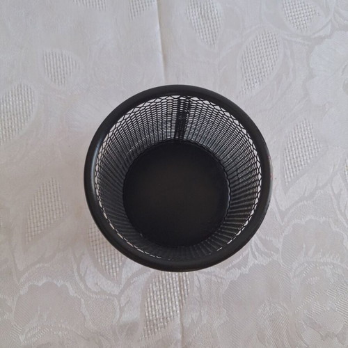 Black metal mesh pen holder from Jumbo