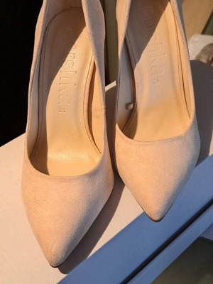 Bershka обувки dusty pink, като нови, номер 36