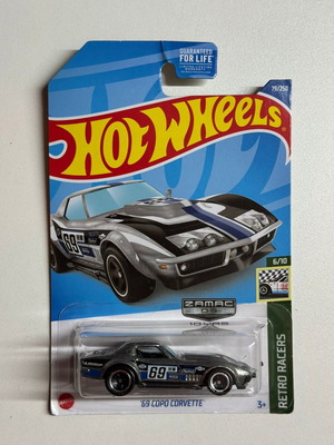 Hot Wheels '69 Copo Corvette Zamac car